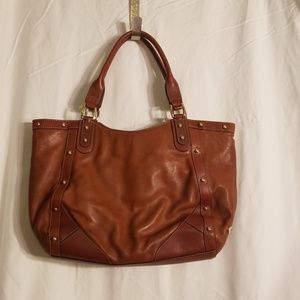 Cole Haan chestnut leather purse
